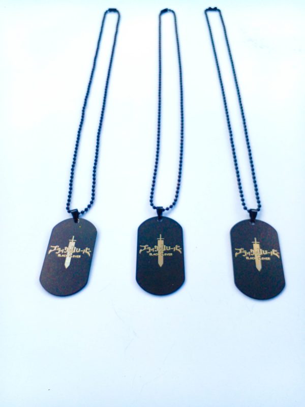 Black Clover Necklace