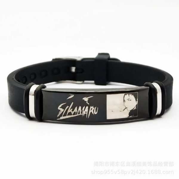 Shikamaru silicone bracelet