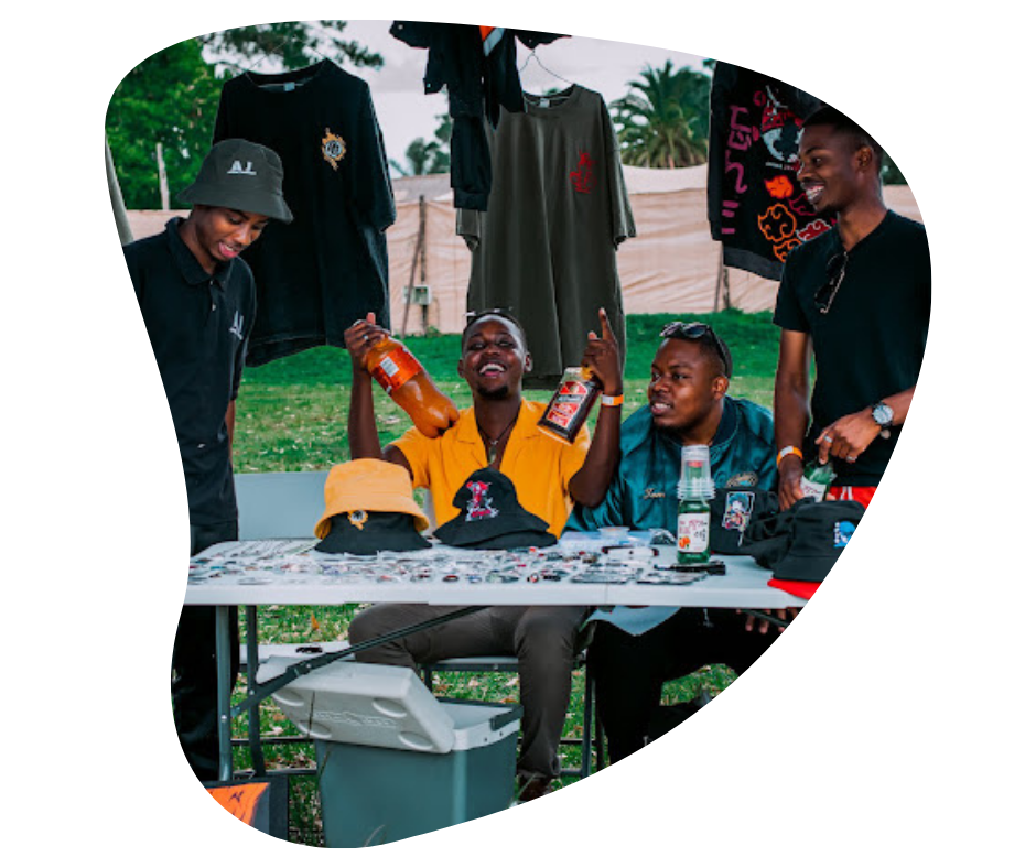 About Us anime junkies zimbabwe picture which has the 4 founders