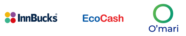 Ecocash , Omari & Innbucks Logo
